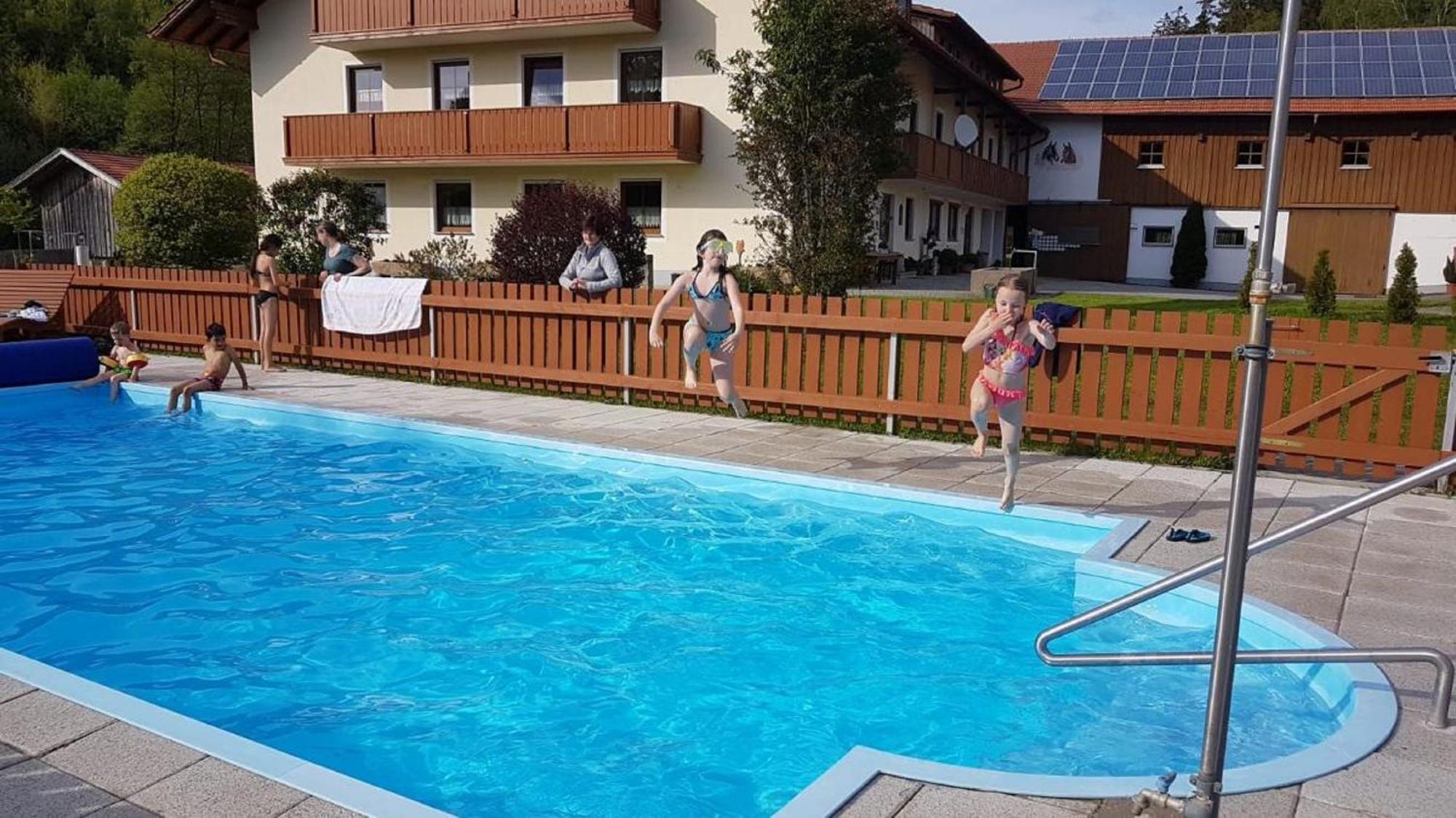 Ferienbauernhof Mehlbach Guest House Kollnburg Bagian luar foto